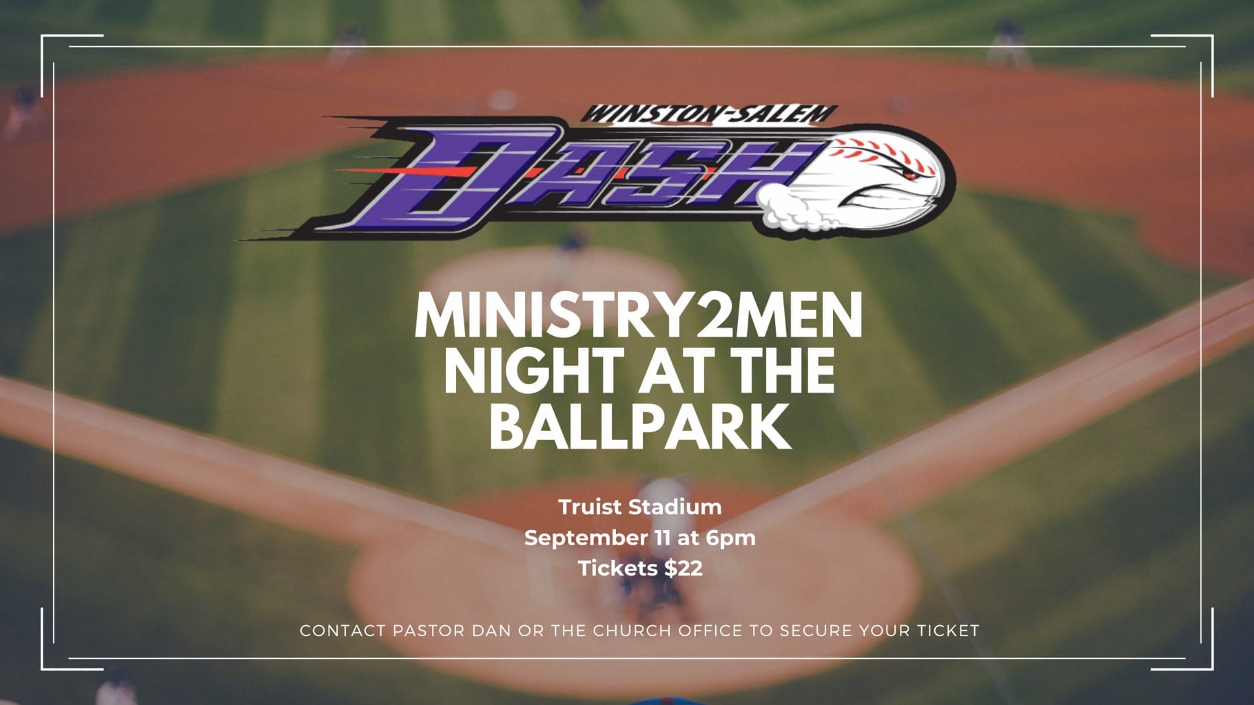 Ministry2Men Night at the Ballpark