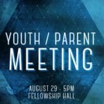 Youth/Parent Meeting