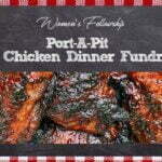 Port-A-Pit BBQ Chicken Dinner