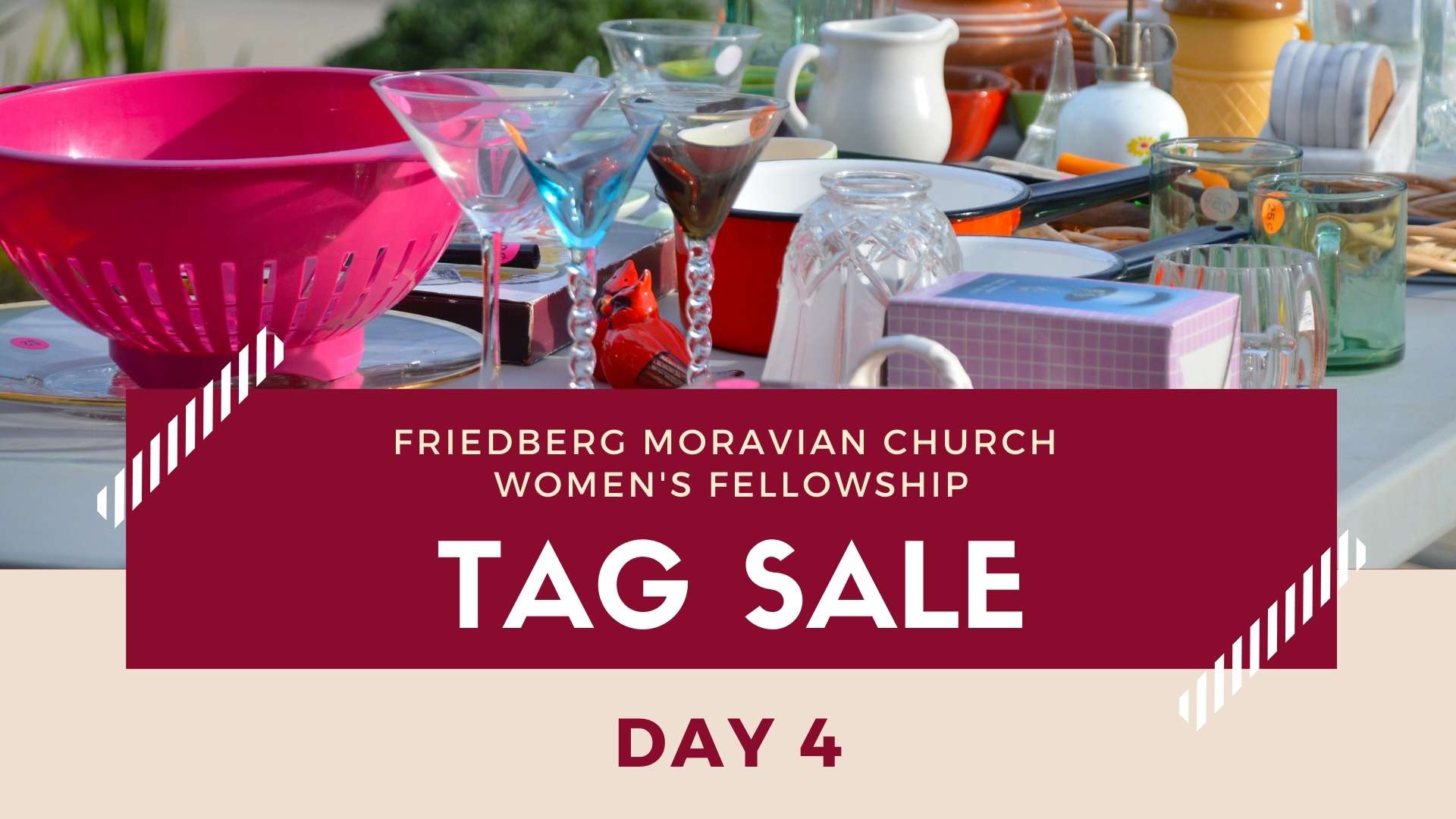 Women‘s Fellowship Tag Sale Day 4