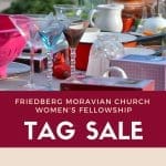 Tag Sale Item Drop-off