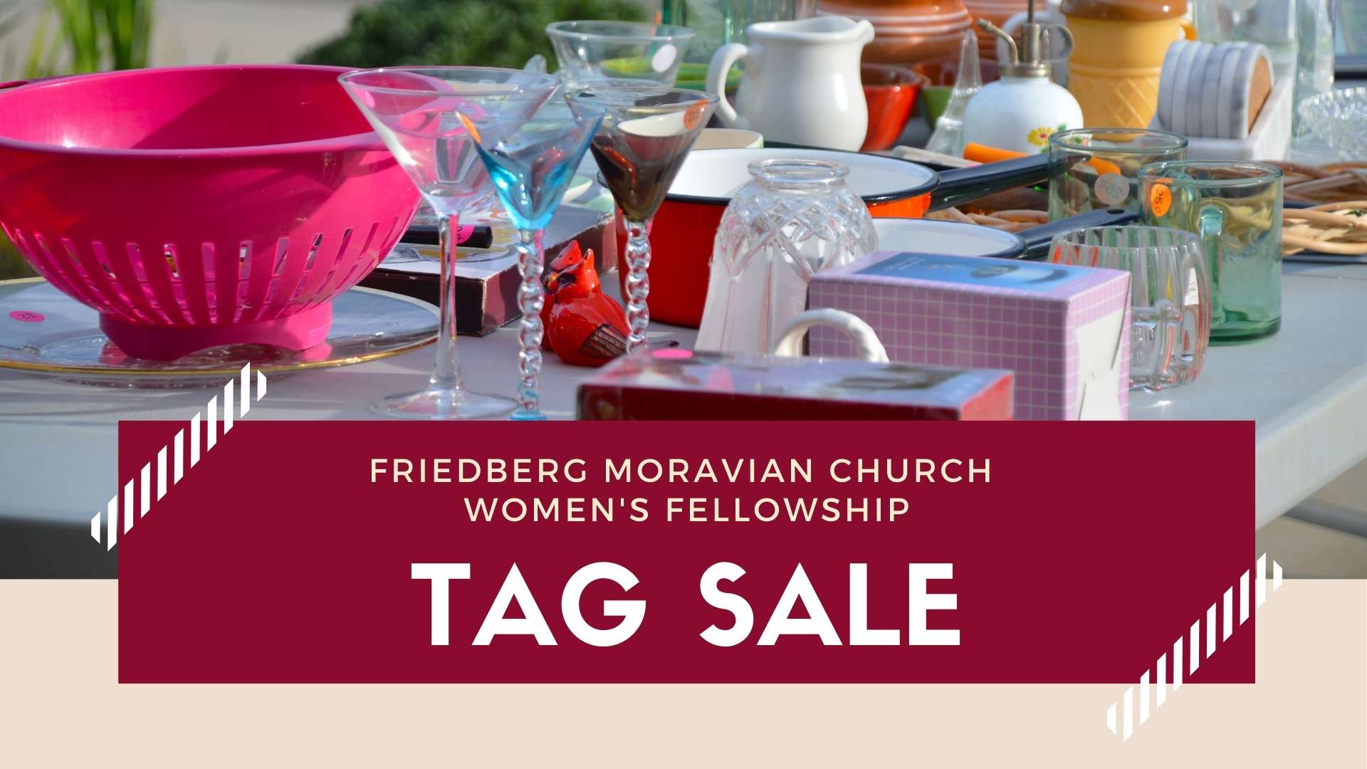 Tag Sale Item Drop-off