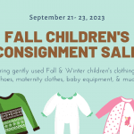 Fall Children Consignment Sale (Day 1, Morning)