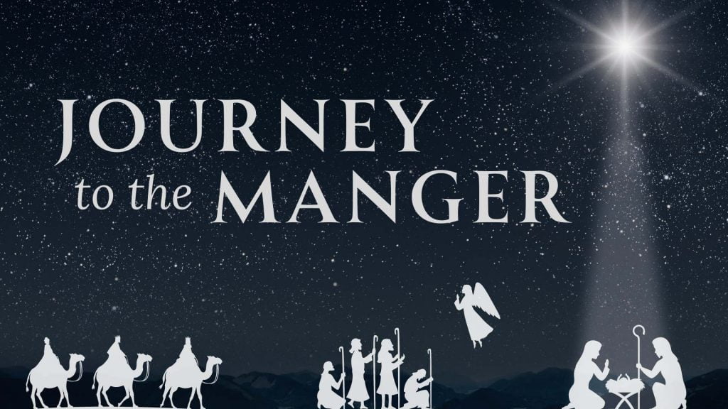Title graphic for Journey to the Manger program