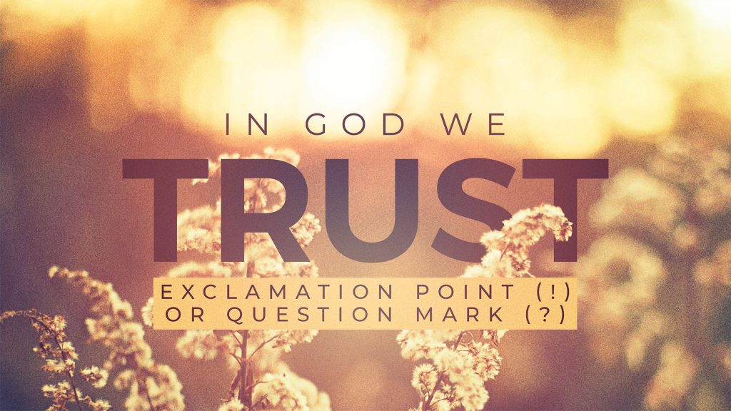 Title graphic for In God We Trust