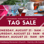 Friedberg Moravian Church's Annual Tag Sale