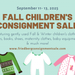 2025 Fall Children's Consignment Sale