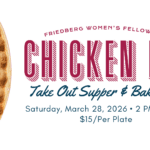 Chicken Pie Take Out Supper & Bake Sale